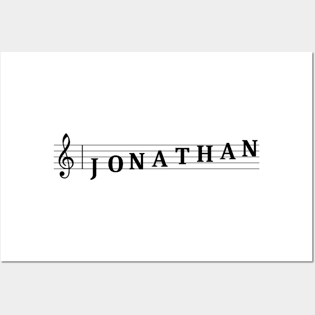 Name Jonathan Wall Art by gulden